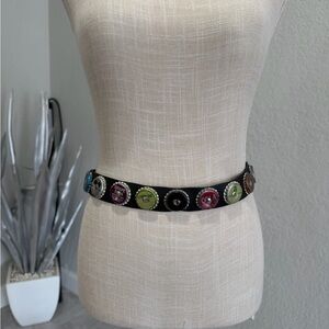 Fun Soda Bottle Cap Belt with Seatbelt-Style Buckle